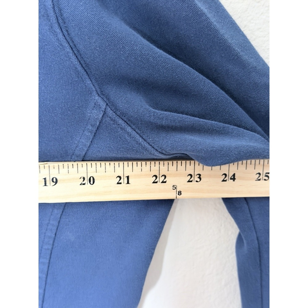Vineyard Vines Quarter Zip Sweatshirt Women's XL Navy Blue 100% Cotton - Picture 3 of 5